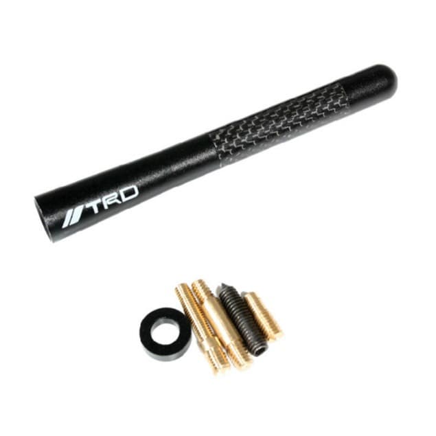 TRD Modified Car Antenna Metal Carbon Fiber Short Antenna Car Antenna Car Accessories