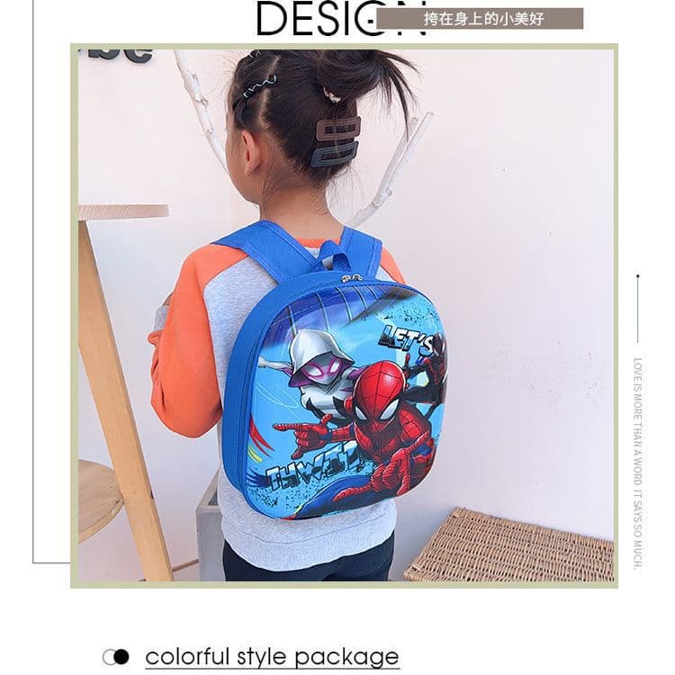 Children's backpack cartoon cartoon male and female baby eggshell bag cross-border foreign trade new kindergarten school bag wholesale