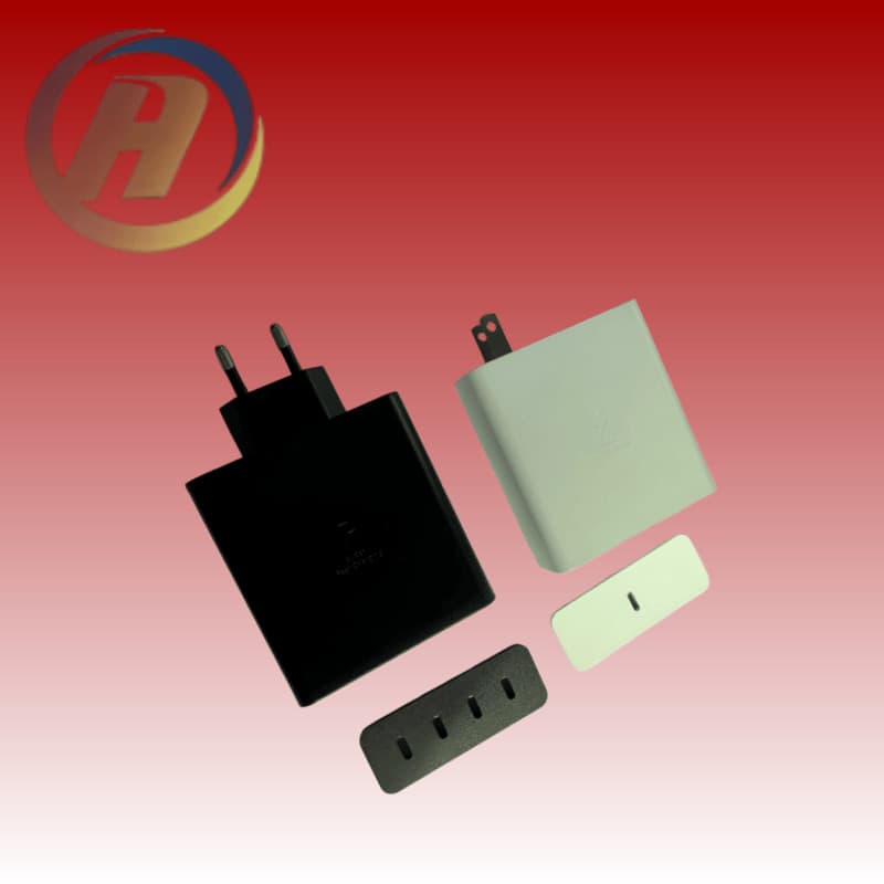 Mobile phone charger shell source manufacturer 100W European and American fast charging charger shell factory self-operated