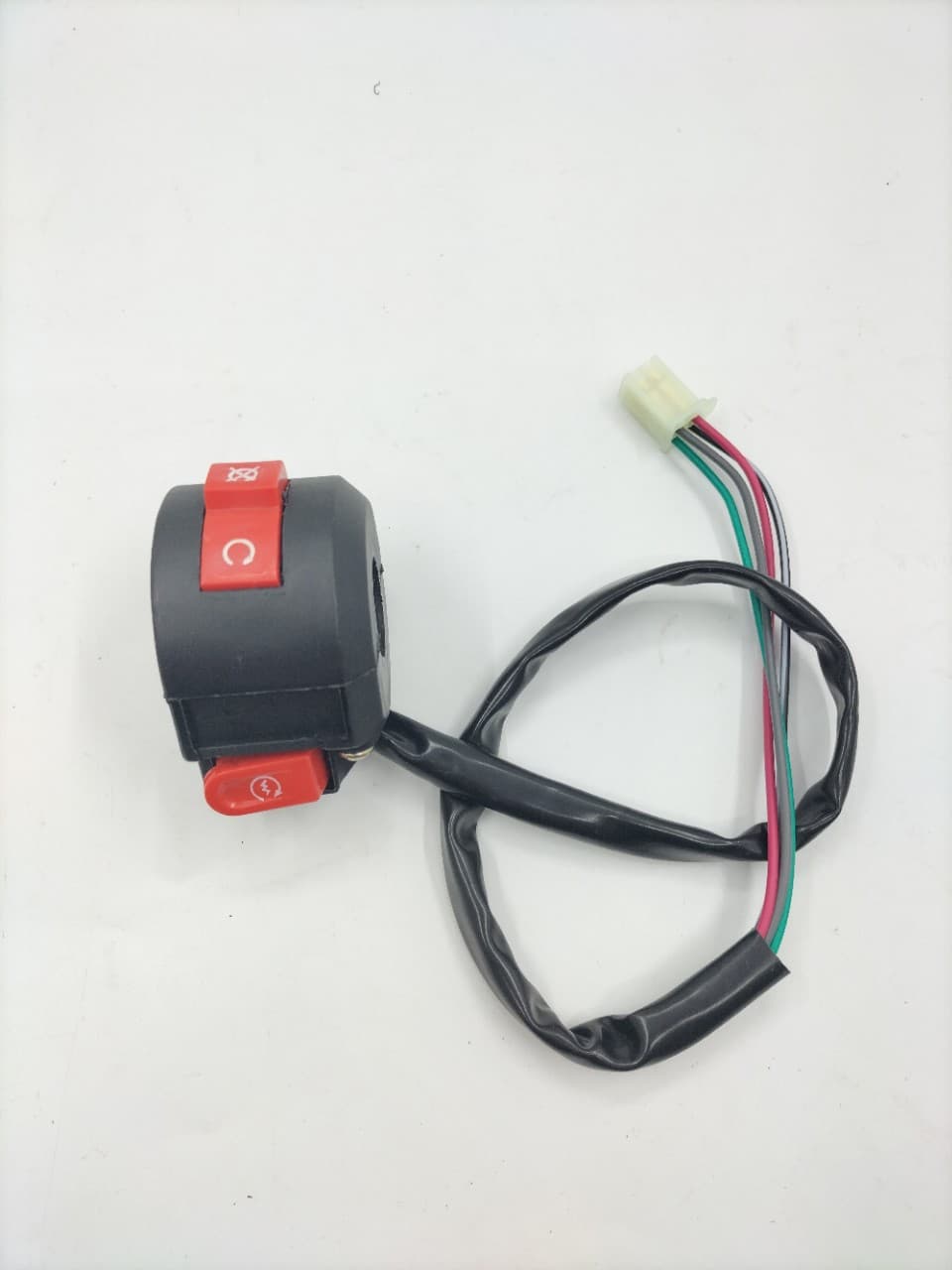 Off-Road Motorcycle ATV Start Flameout Switch 2-Function Switch 4-Wire Start Flameout Switch