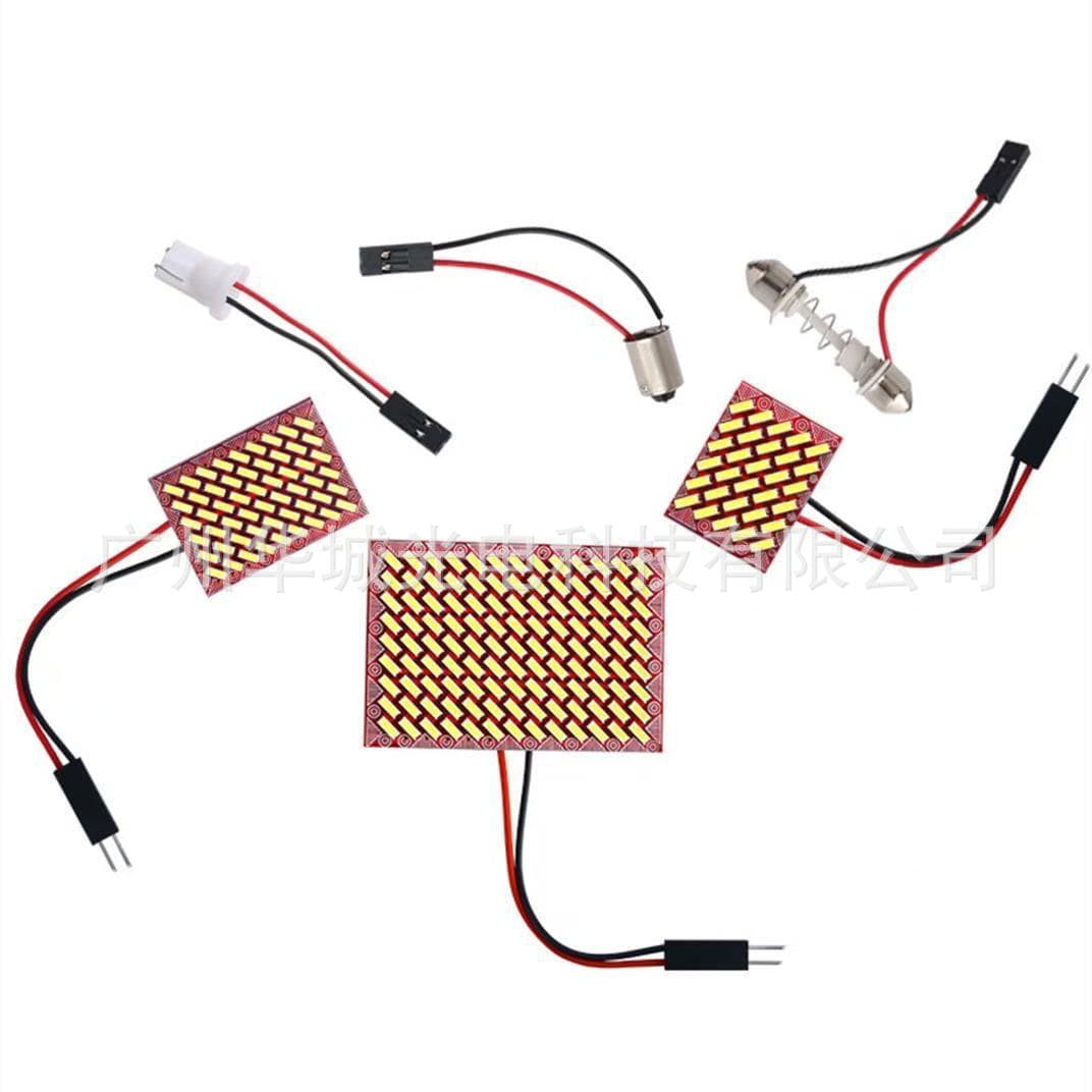 Car LED Light BA9S Reading Light Trunk Light Dome Light 4014 LED Panel 30smd Car Ceiling Light