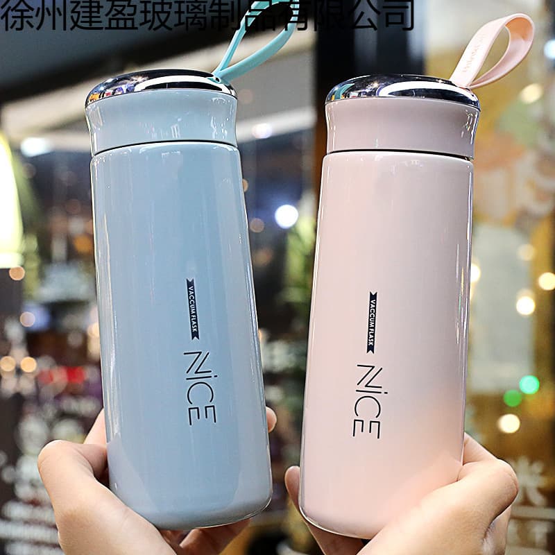 Creative Fresh Nice Glass Cup for Men, Women, Couples, Students, Water Cup for Store Opening, Anniversary, Promotion, Advertising Gift Cup