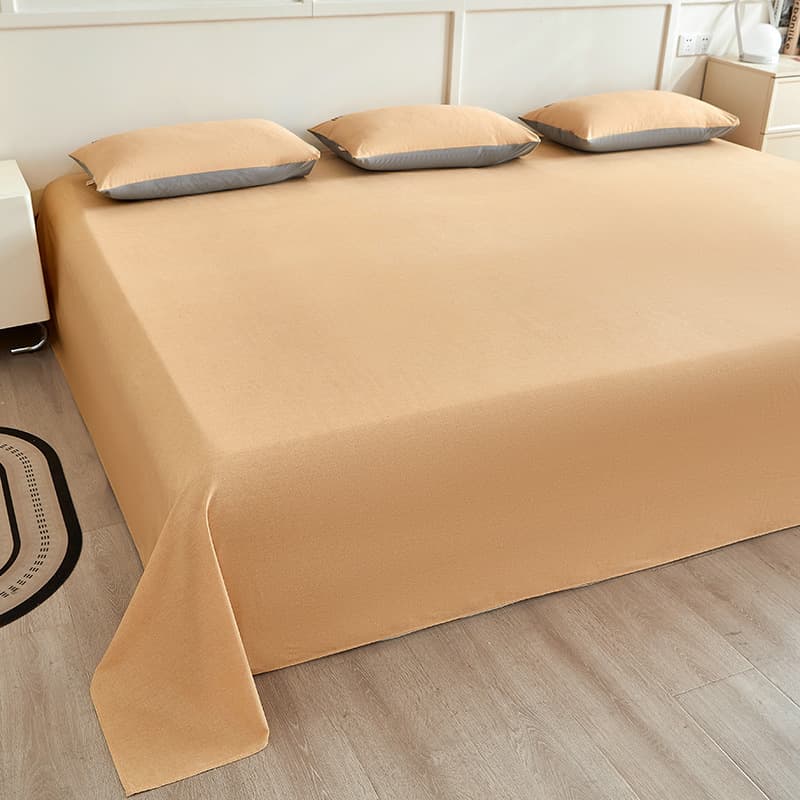 Pure Cotton Thickened Flannel Large Bed Sheet, 3m Extra Large Tatami Mat Kang-Specific Sheet, Big Size 3
