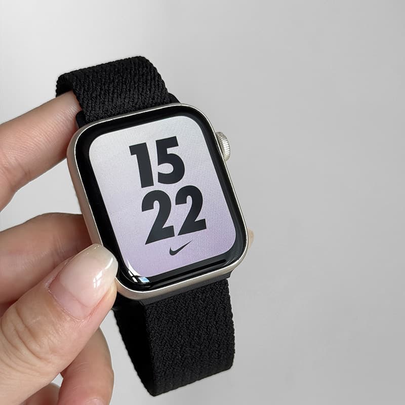 Compatible Apple Watch Band S11 S10 Nylon Woven S8 S7 Xiaomi 9 Pro Magnetic Clasp Apple Watch Strap iWatch