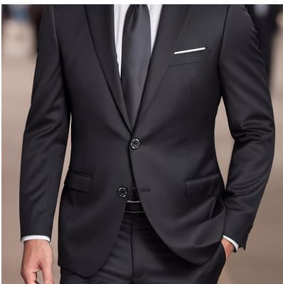 Groom Suit Set Men's Wedding Two-Piece Suit Slim Fit Formal Elegant Solid Color Suit for Men Wedding