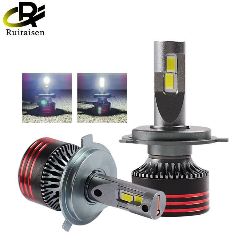 Cross-border M8pro Car LED Headlight High Power High/Low Beam Integrated Bulb Modification H4 H7 Front Headlight
