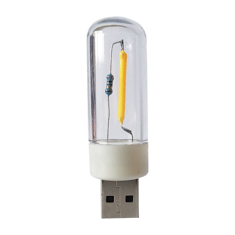 5V LED Camping Light USB Night Lamp Portable Power Bank Laptop Mobile Power Supply Light Silicone Skin LED Source