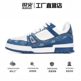 Putian High Edition Donkey Trainer Classic Style Trendy Board Shoes Unisex Genuine Leather Light Luxury Co-branded Sports Casual Shoes