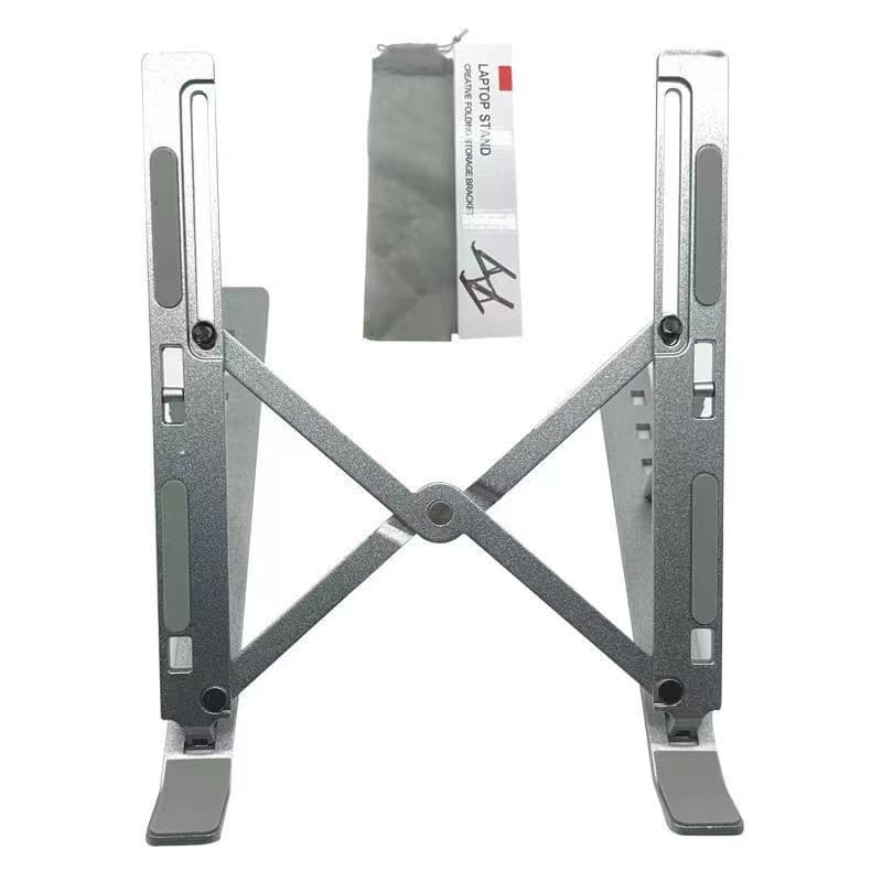 N3 Cooling Laptop Stand Multi-Level Adjustment Silicone Anti-Slip Foldable Lift Aluminum Alloy Tablet Universal