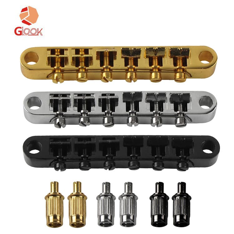LP Electric Guitar Bridge Epi Tailpiece 11 Narrow Bridge Three Colors Available LP Guitar Parts Wholesale