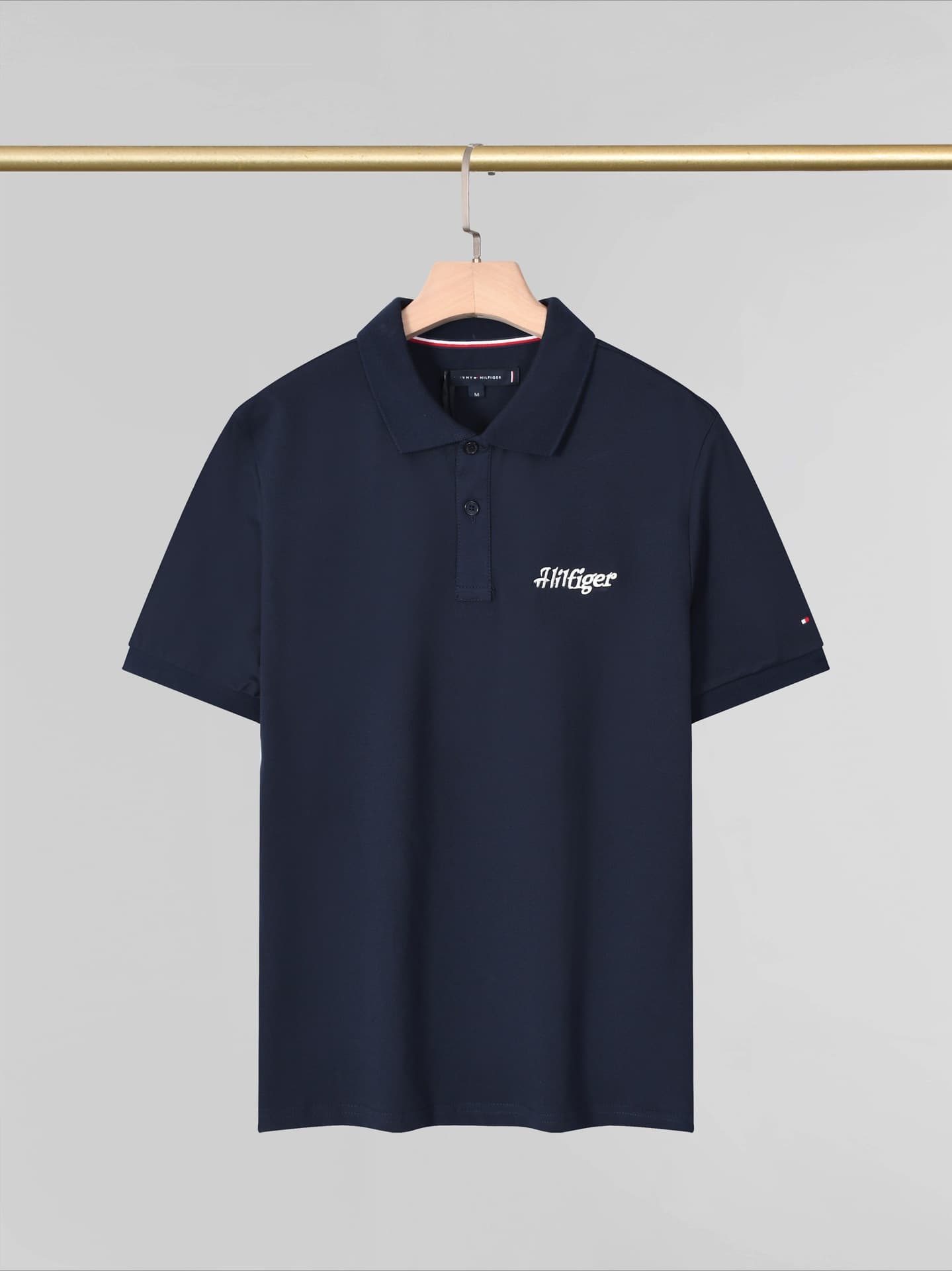 New Men's Solid Color Business Casual Polo Shirt with Jacquard Turn-Down Collar and Short Sleeves - Dropshipping to Europe and America (Correct Version)
