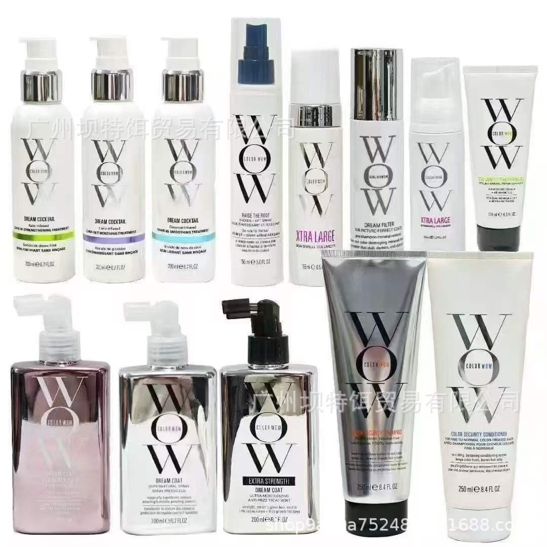 Color Wow Full Range Anti-Frizz Hair Spray Dream Coat Straight and Curly Hair Elastic Smoothing Treatment