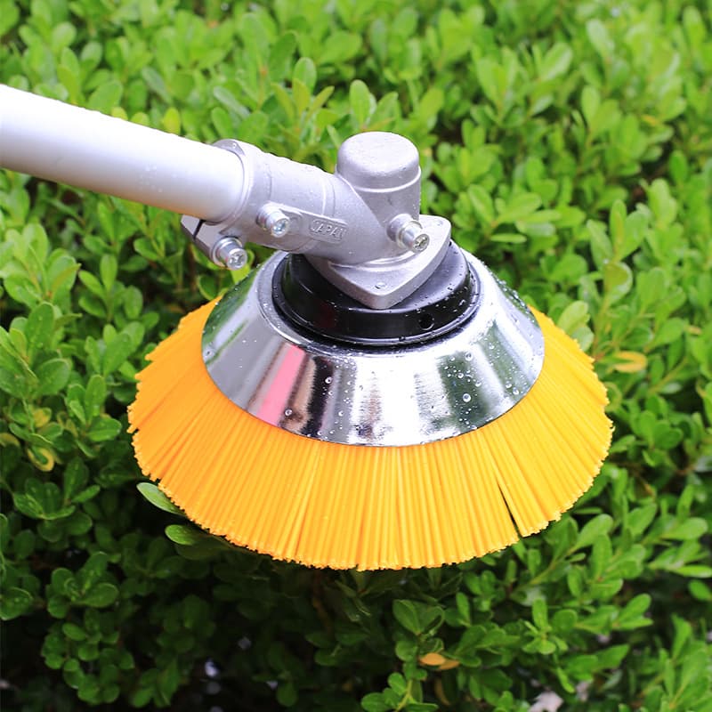 New Weed Trimming Tool 8-Inch Nylon String Brush Weed Trimming Wheel Specially Hardened Nylon Brick Joint Nylon Weed Trimming Wheel