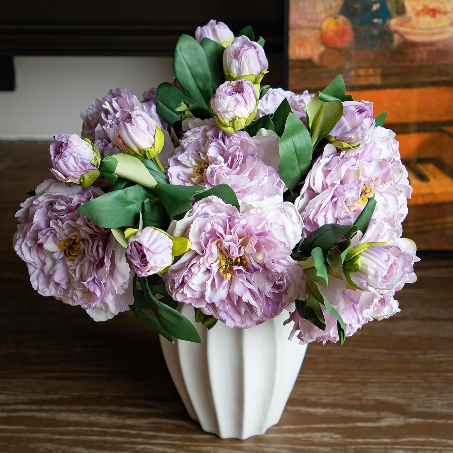 2 artificial flowers with burnt edges, foreign peonies and dew lotus, artificial flowers, retro home living room decoration, national style peony hair accessories