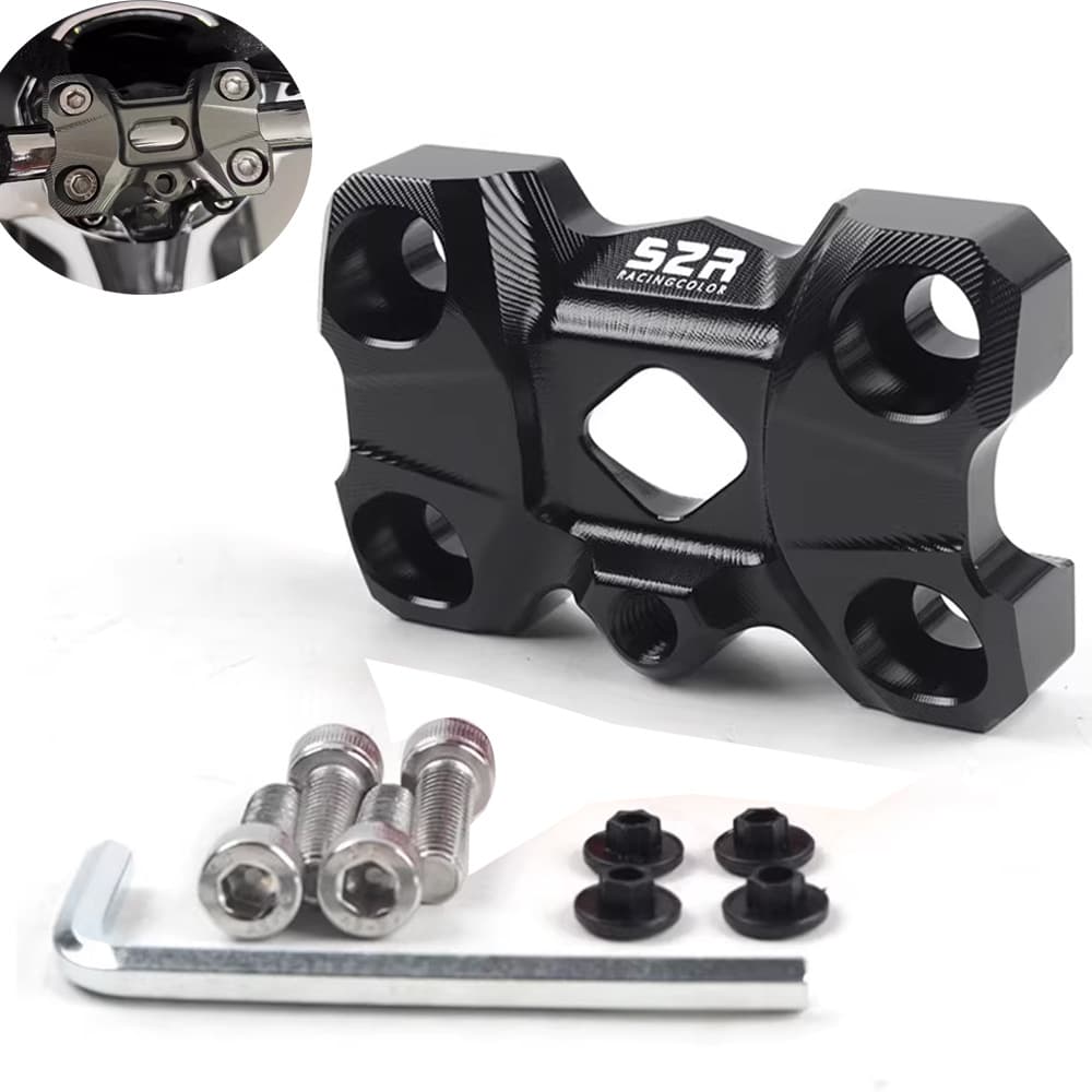 Suitable for Honda PCX160 PCX150 Handlebar Riser Modification Handlebar Riser Handlebar Heightening and Fixing