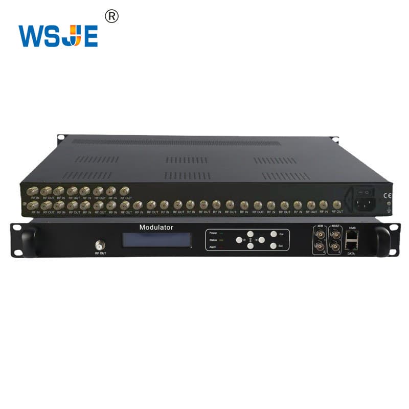 8-Channel Streamer Tuner to IP or ASI Digital All-in-One Unit Digital TV DVBS2 DTMB to IP