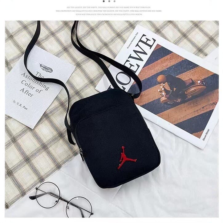New trendy brand sports crossbody bag, men's and women's shoulder bag, fashionable lightweight cycling bag, trendy phone bag