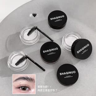 Cross-border Makeup SHAQINUO Shaqi Transparent Eyebrow Gel Shaping Eyebrow Transparent Gel European and American Wild Eyebrow Cream