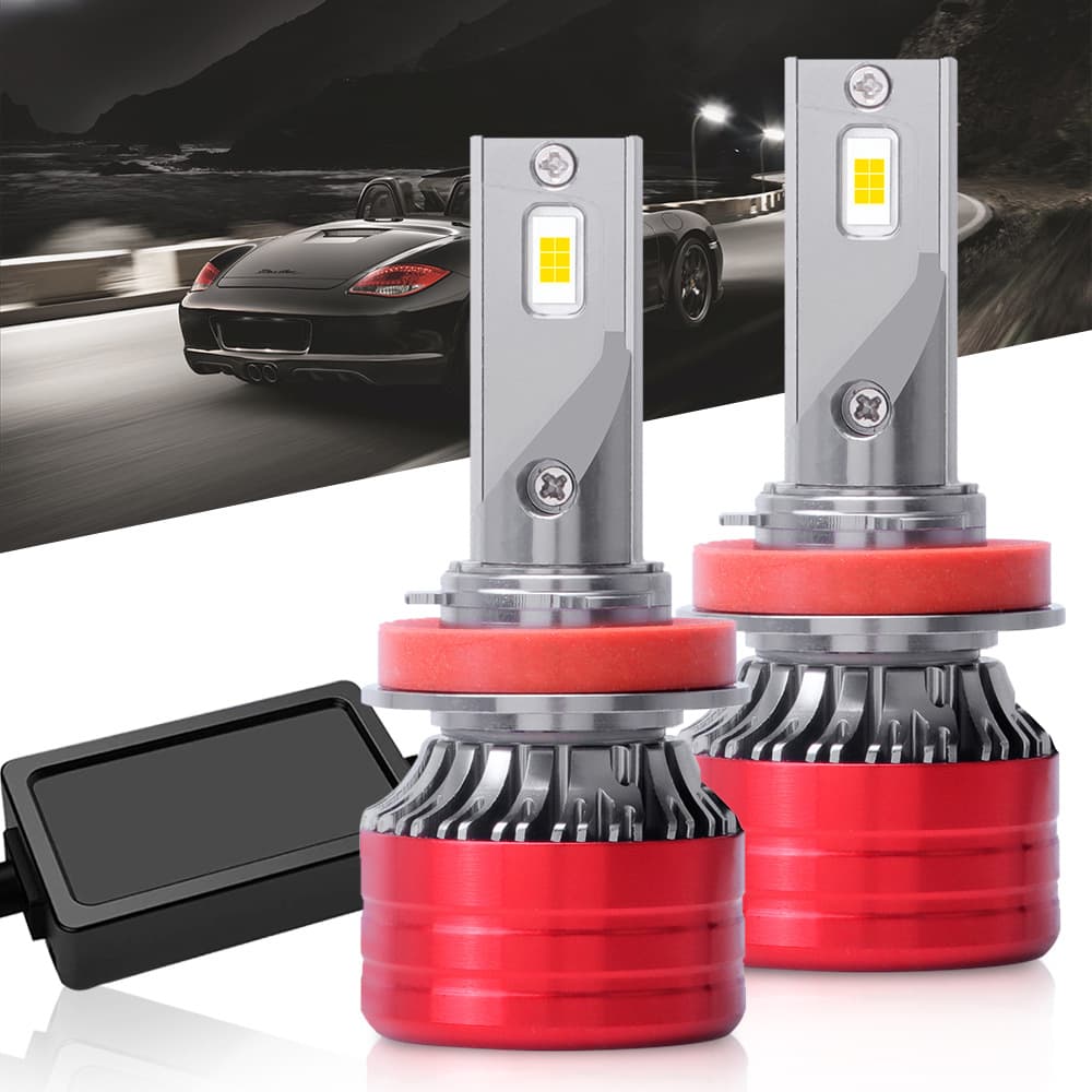 Blade model F5 car LED headlight LED car head bulb modification accessories overseas warehouse distribution local direct delivery