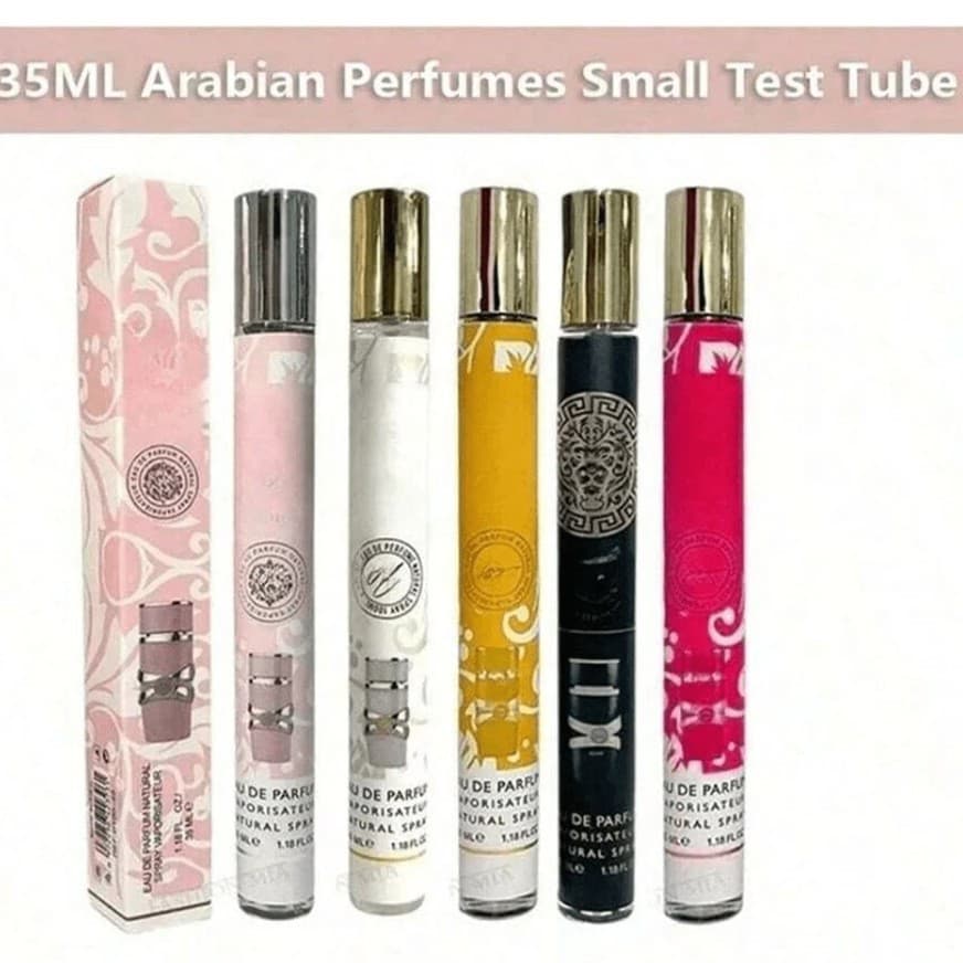 Cross-Border Popular Unisex Perfume 35ml Test Tube Perfume in Stock Long-Lasting Fragrance Yara Middle East Dubai In-Stock Wholesale