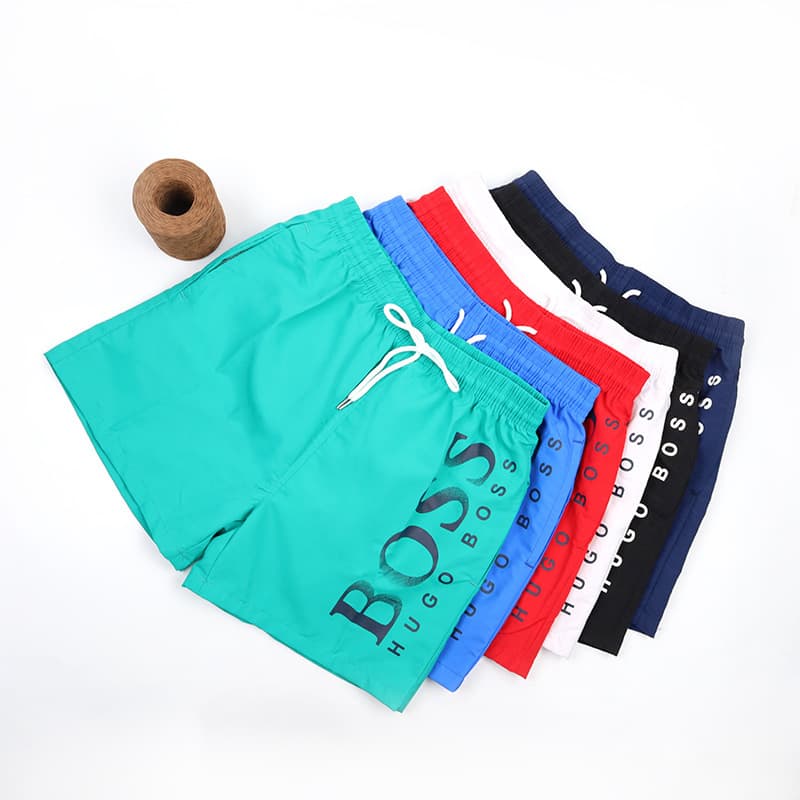 2025 Summer Casual Surfing Loose 3-Inch Shorts Home Workout Fitness Beach Quick-Dry Board Shorts Men's Swim Trunks