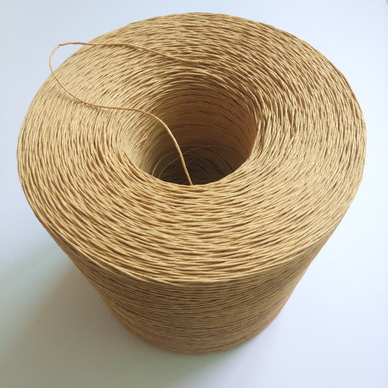 1.0mm tag paper rope, rolled anti-loose paper rope, soft and easy to knot, thin paper rope for packaging and fixation