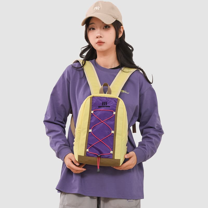 Outdoor Ruiying Hiking Backpack Lightweight Travel School Bag for Women Sports Cycling Contrast Color Small Backpack