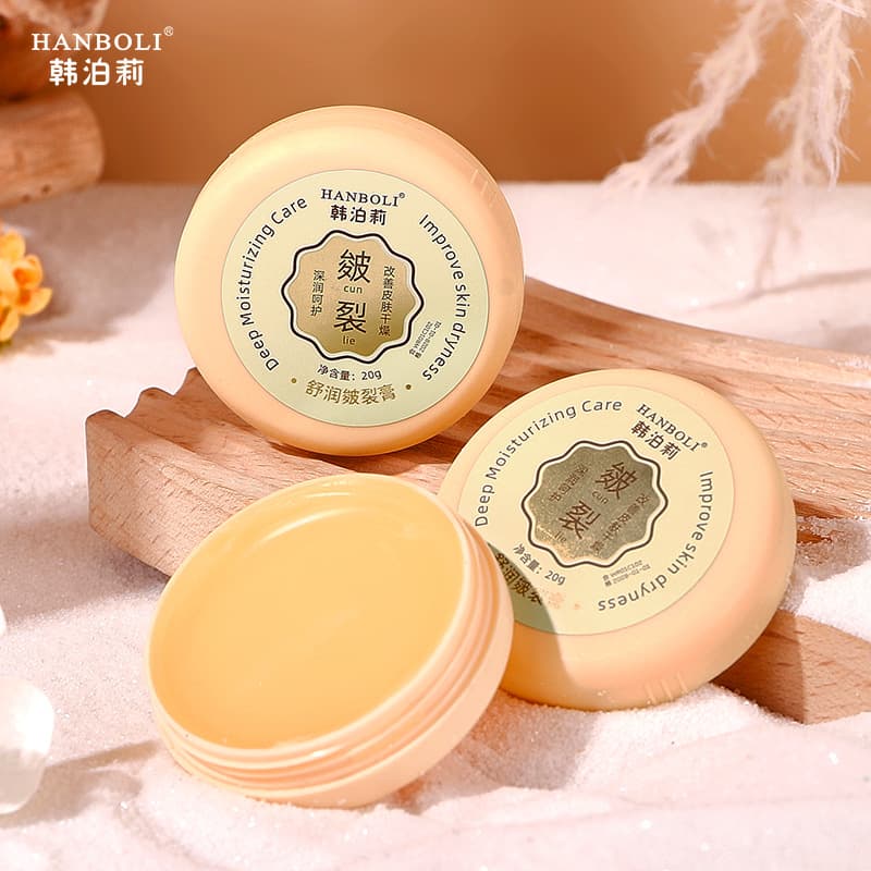 Hanboli Heel Anti-Dryness Crack Cream - For Turtle Shell Lines and Frost Cracks, Hydrating and Moisturizing Hand and Foot Care Lotion, Wholesale