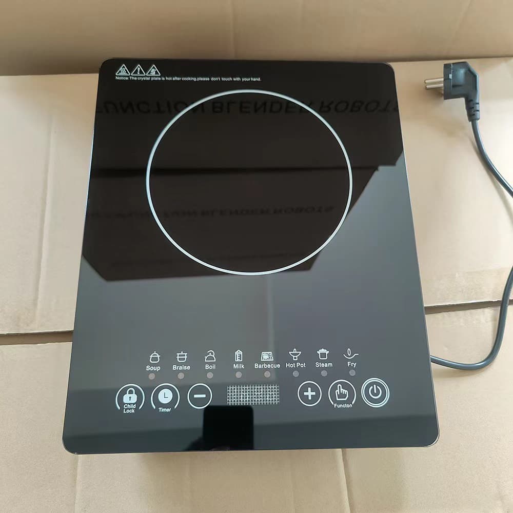 Cross-border Induction Cooker Multi-functional European Standard 220V Electric Stove 2200 High Power Smart Timer Waterproof Wholesale Export