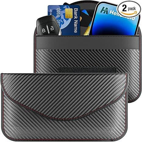 Physical Shielding Bag Maternity Anti-radiation Phone Pouch Anti-magnetic Anti-theft RFID Electromagnetic Storage Key Pouch