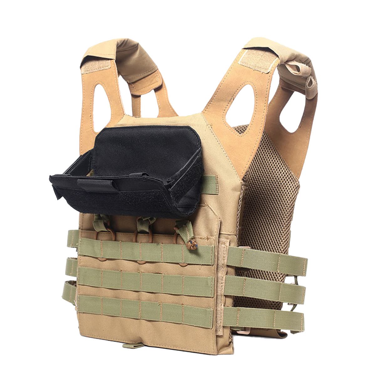 Outdoor Phone Chest Pouch MOLLE Small Pouch Mount Map Utility Pouch Military Phone Bag Travel Storage Bag