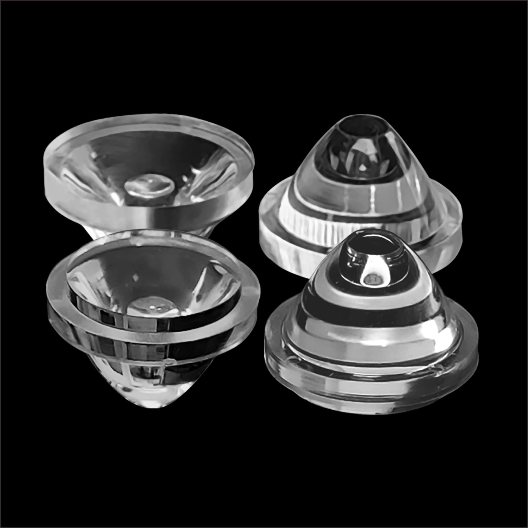 Strictly Selected Recommended Small Lens 12mm Diameter Flat 10 Degrees 60 Degrees for 3535 2525 LED Jewelry Lights, etc.