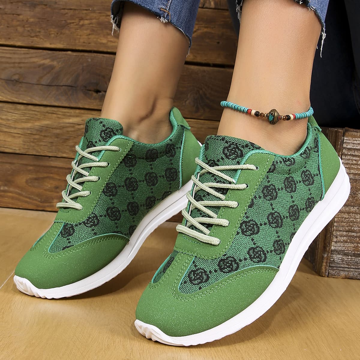 Dexun shoes white shoes for women 2025 new ins trendy Korean version versatile sports running flat shoes foreign trade wholesale
