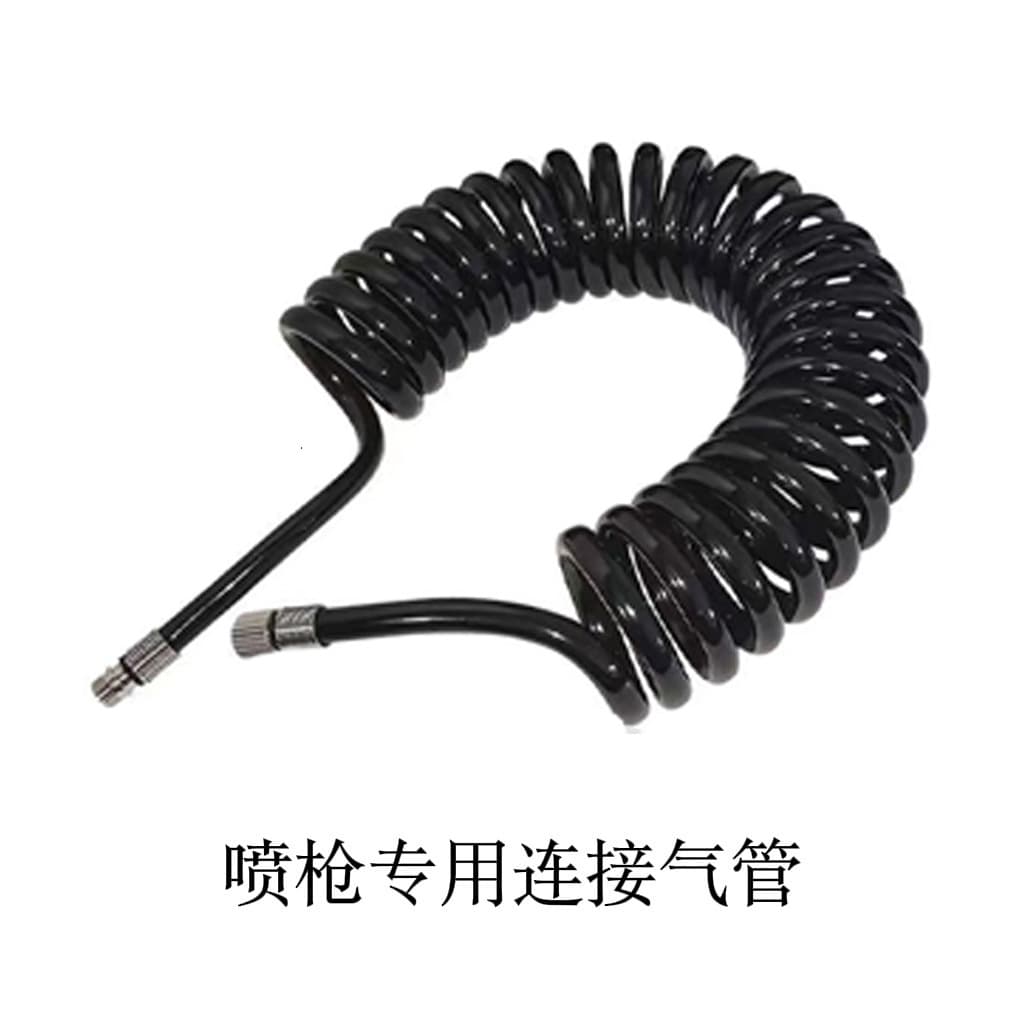Airbrush spring snake tube trachea water oxygen meter spray gun spray paint airbrush accessories oxygen injection meter hose connecting pipe 1.8 meters
