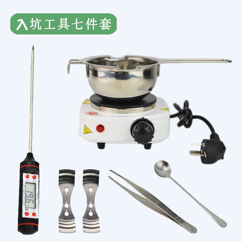 DIY Wax Melting Pot Wax Melter Tool Handmade Scented Candle Making Supplies Soy Wax Material Kit