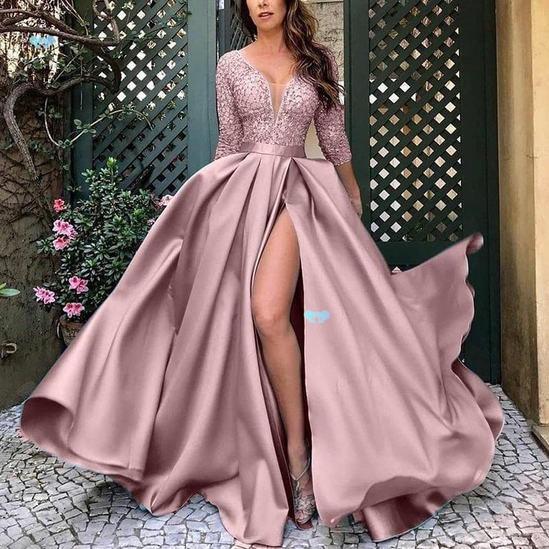 Women's Formal Dress Gown Party Ladies Long Dresses