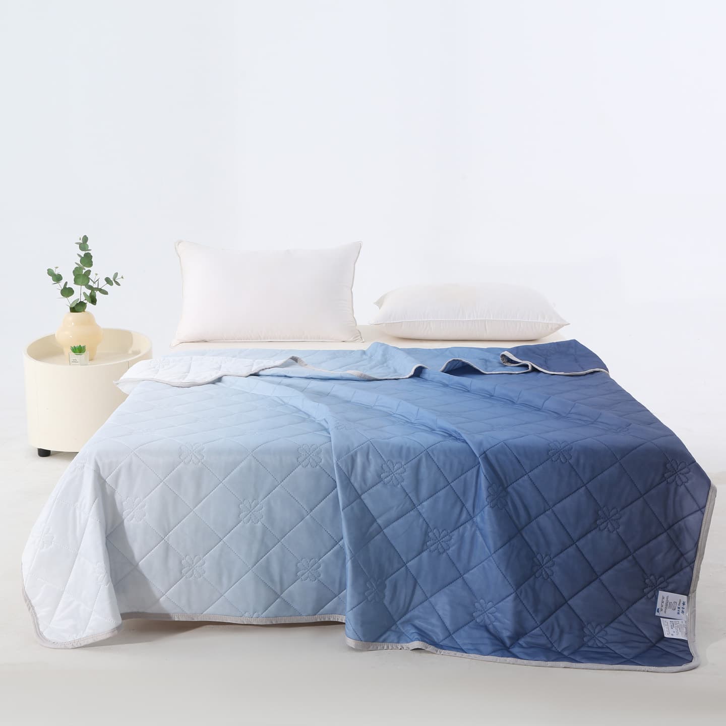 Summer Solid Color Cool Touch Silk Quilt, Ice Cream Thin Blanket, Air Conditioning Quilt, Gift, Live Stream, Foreign Trade, Cross-Border