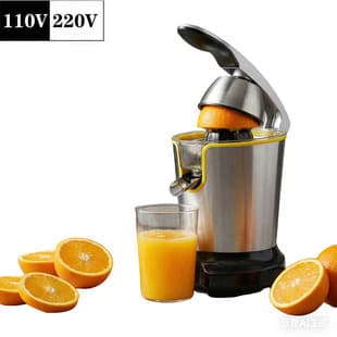 Stainless Steel Hand Press Juicer, Electric Juice Extractor, Orange Juicer, Lemon Juice Pulp Separator, Citrus Juicer