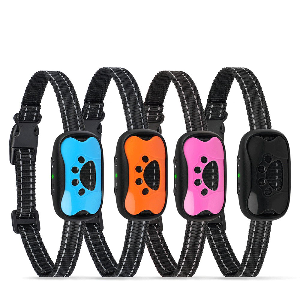 Amazon Dog Bark Stopper Trainer Anti-Barking Sound Vibration Collar Pet Training Device Automatic Bark Inhibitor