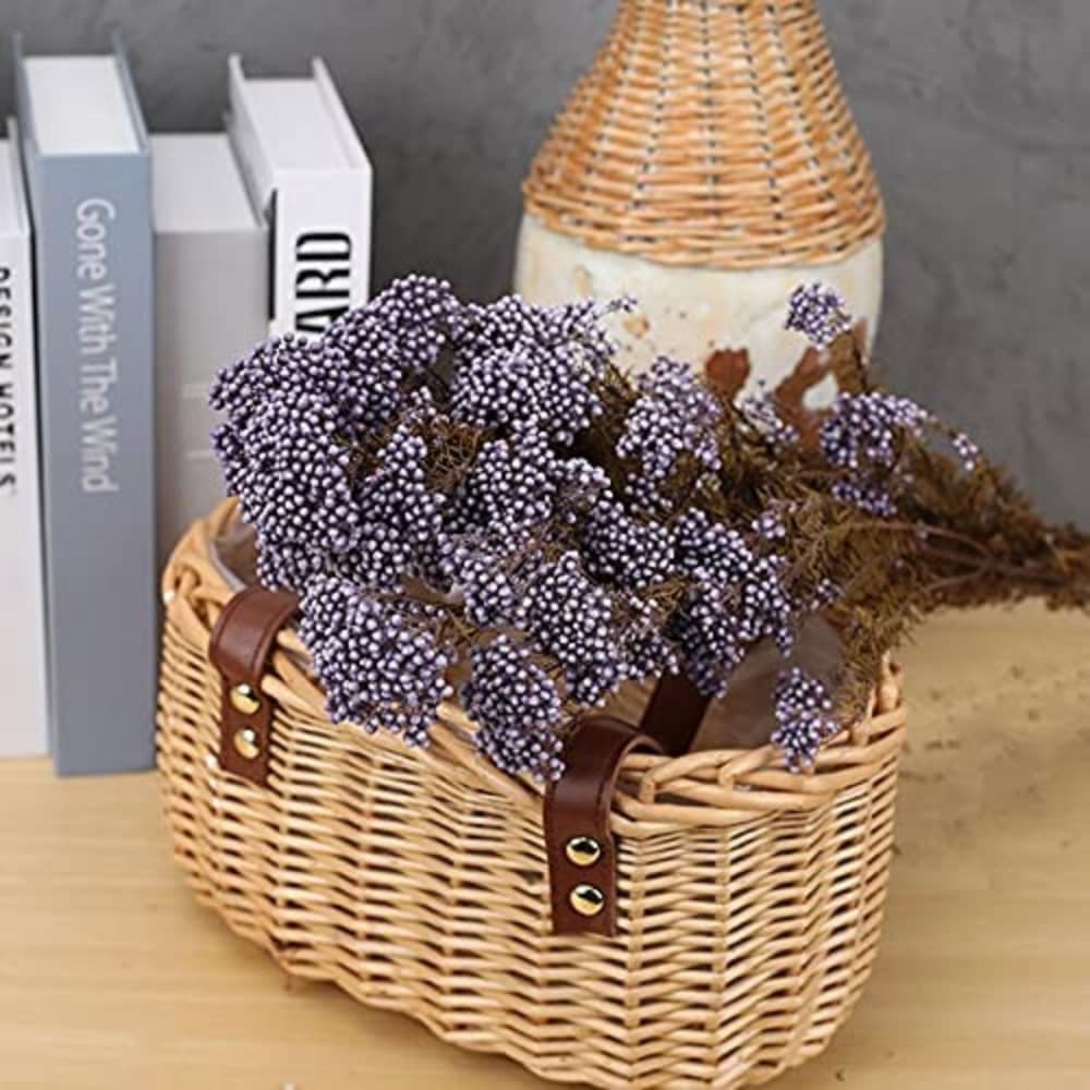 Immortal Rice Flower Dried Flowers Mini Rice Flower Preserved Flowers Natural Real Flowers Arrangement Decorative Floral Material DIY Handmade Material Wholesale