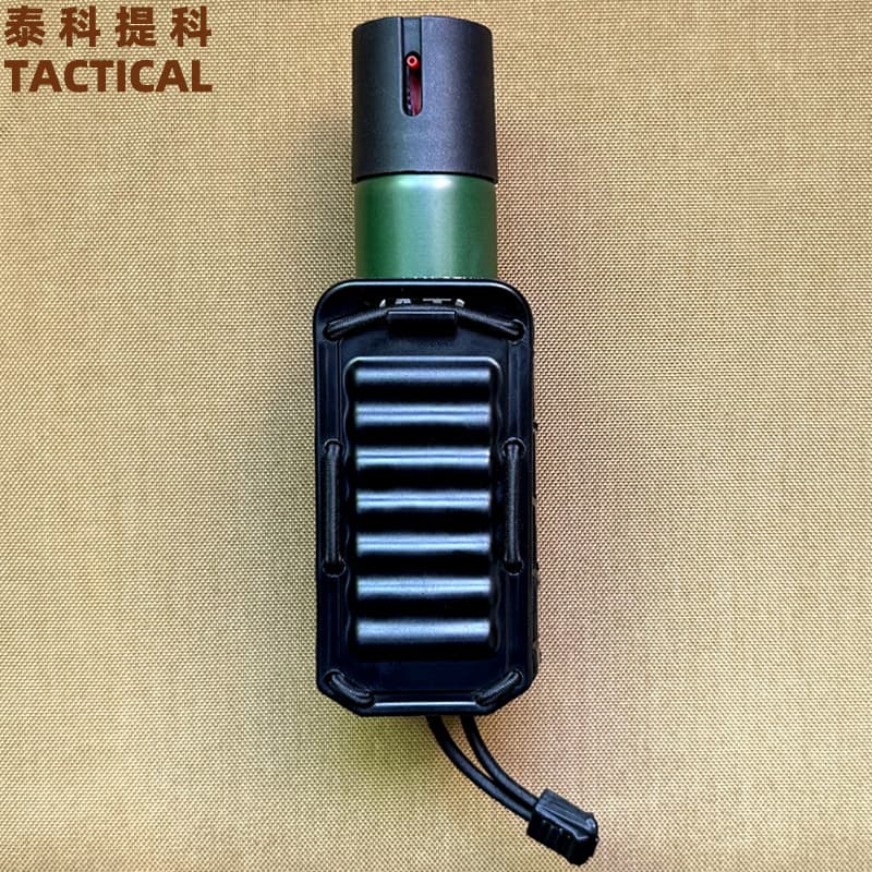 Plastic Steel Quick-Release Spray Pouch Private Mold Cross-Border Adjustable Tactical Flashlight Pouch MOLLE Tactical Accessory Pouch Belt Wear
