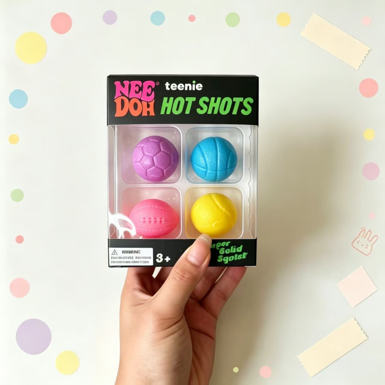 Solid soft rubber mini balls, football, basketball, rugby and tennis, decompression and venting toys for adults and children.