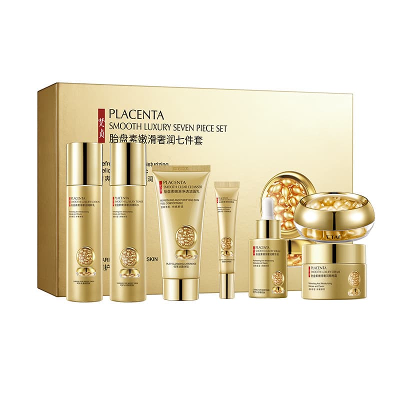 Image Beauty Lingzhi Luxurious Nourishing and Rejuvenating Six-Piece Set, Authentic Wholesale Hydrating, Moisturizing, and Skin-Nourishing Skin Care Set