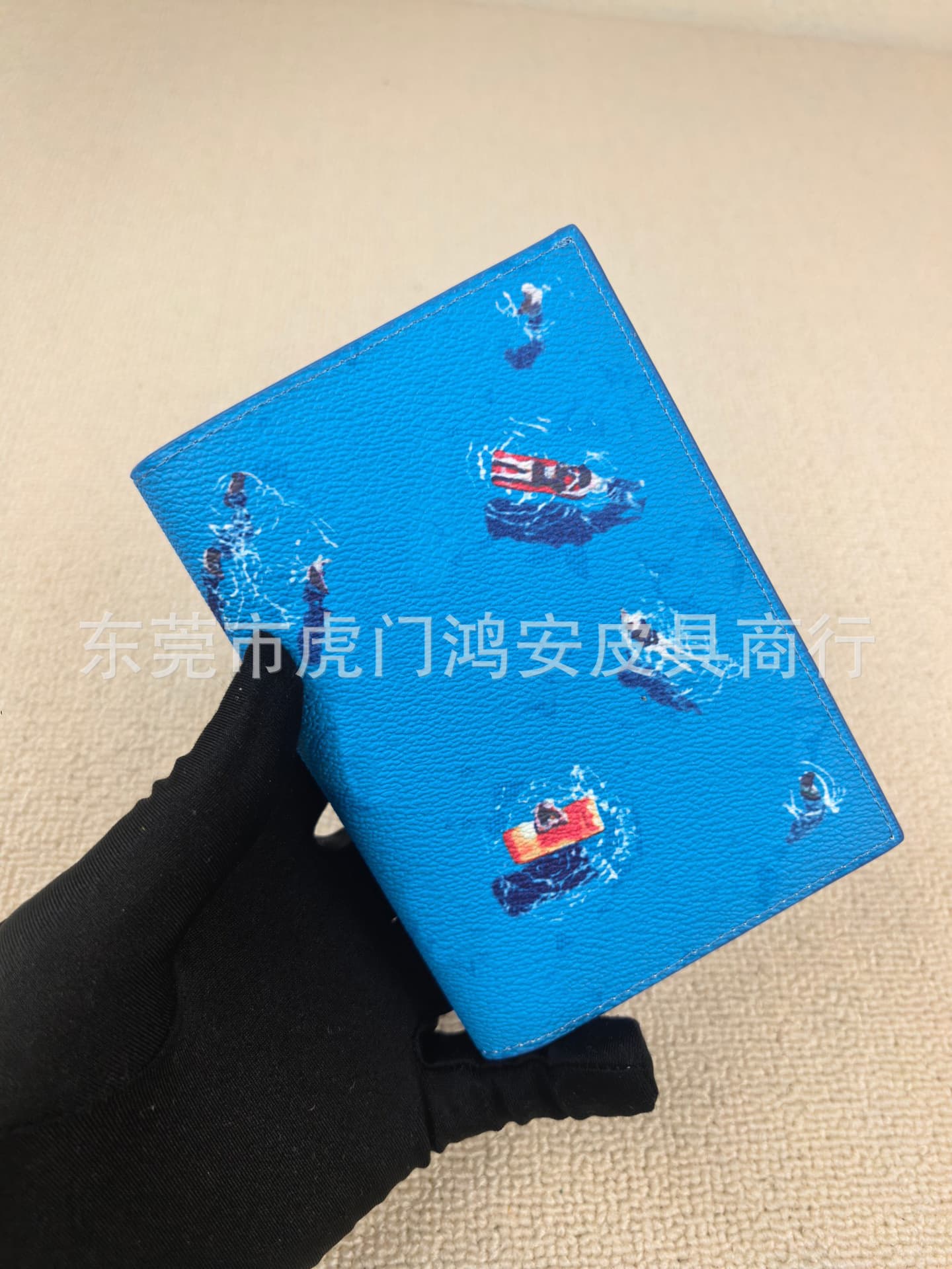 Vacation Series Fresh Graffiti Passport Holder Wallet Passport Cover Card Holder Cartoon Card Holder Wallet Series