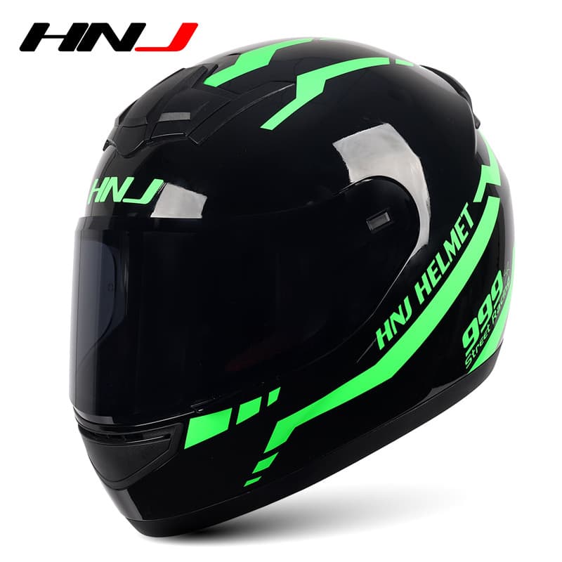 Women's Summer Electric Motorcycle Helmet Men's Motorcycle Riding Helmet Full Grey Riding Unique Horn Safety Hat