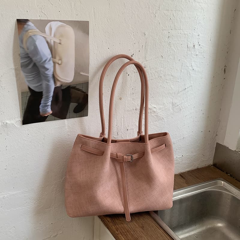 Cross-border Large Capacity Tote Bag for Women 2026 New Trendy High-end Shoulder Bag Handbag Office Commuter Bag