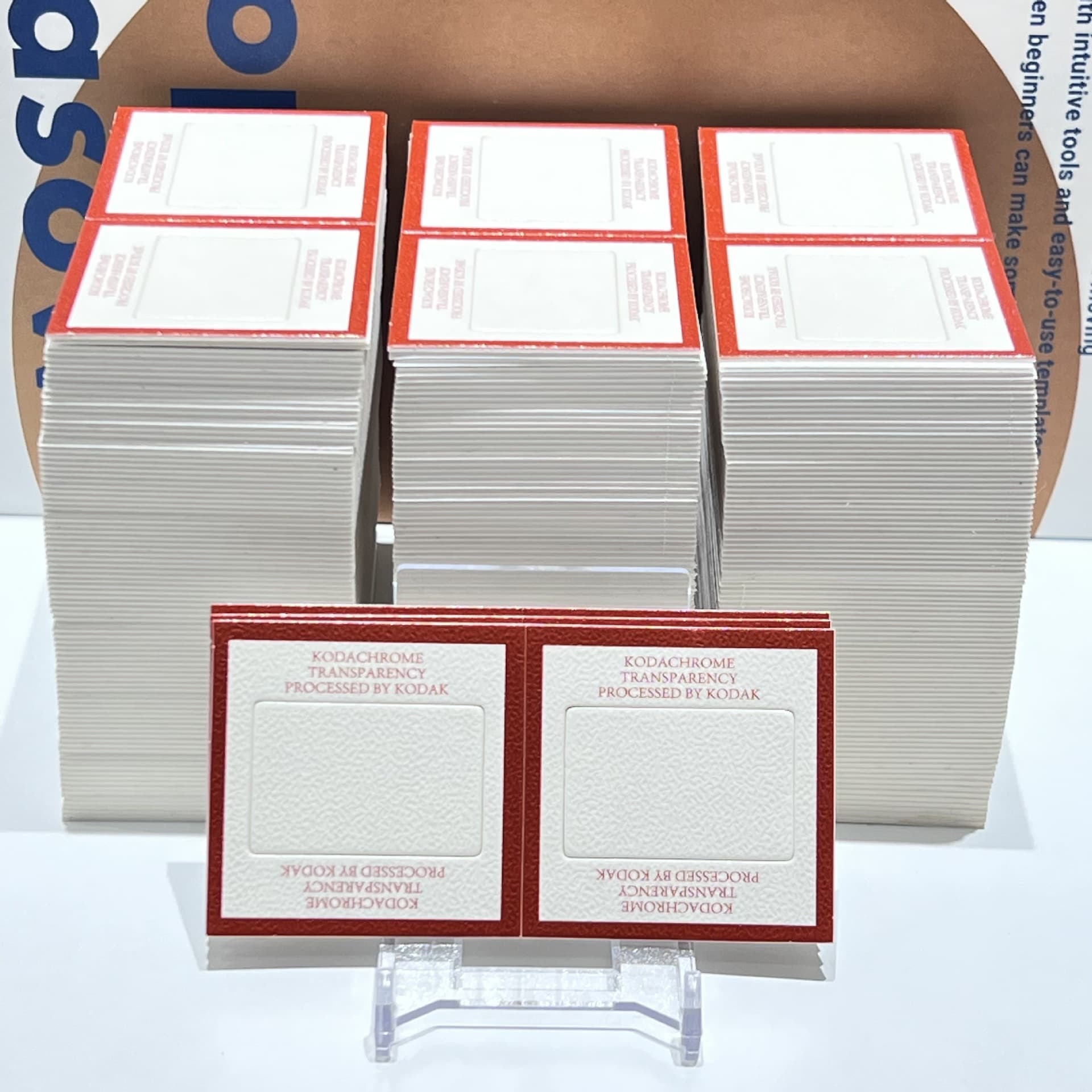 135 Reversal Film Empty Mounts, Film Holders, Retro Reversal Film Paper Sleeves