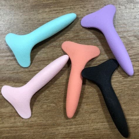 Factory Stock Eyelash Extension Aid Tool Silicone Eyelash Brush Curling Silicone Brush Head Eyelash Comb