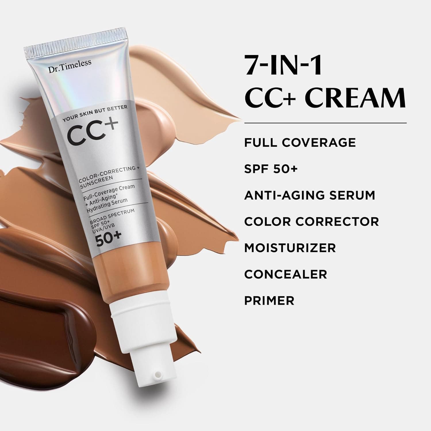 Color-correcting CC Cream Sunscreen CC Cream Color-changing Foundation BB Cream Custom OEM Factory