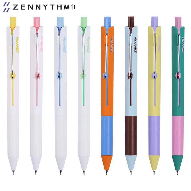 Zanshi 1093 Xingdu Classic Neutral Pen, Minimalist Ins Style, Double Ball CS Roller Clip, 0.5mm Student Exam Signing Pen